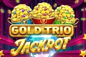 Playtech : Gold Trio Jackpot - POWERPLAY128