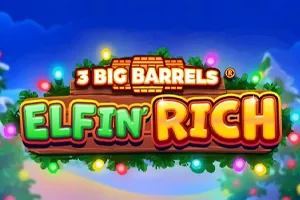 Playtech : 3 Big Barrels Elfin Rich - POWERPLAY128