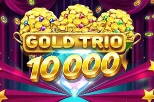 Playtech : Gold Trio 10000 - POWERPLAY128