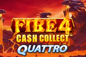 Playtech : Fire 4: Cash Collect Quattro - POWERPLAY128