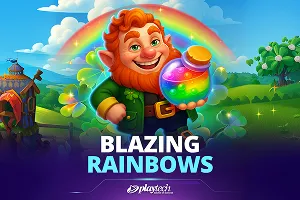 Playtech : Blazing Rainbows - POWERPLAY128