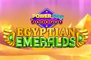 Playtech : Egyptian Emeralds PowerPlay Jackpot - POWERPLAY128
