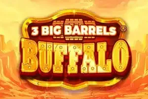 Playtech : 3 Big Barrels Buffalo - POWERPLAY128